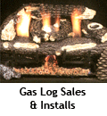 gas log sales and installs