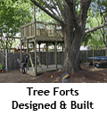 tree forts designed and built